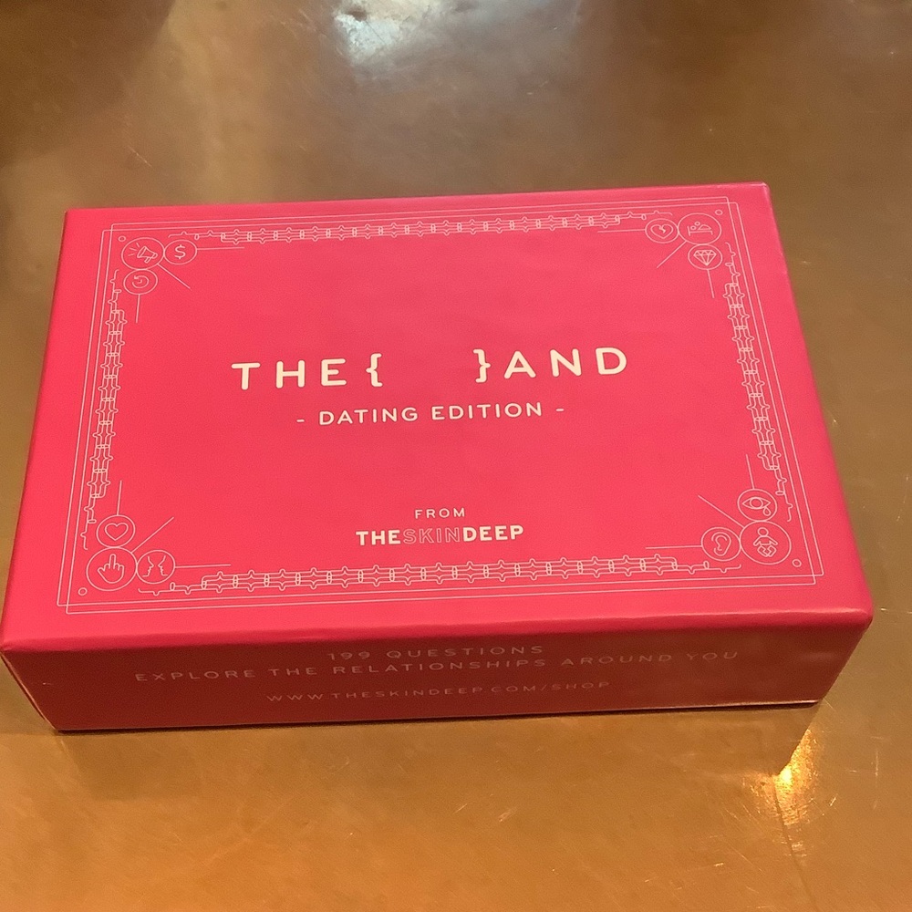 Dating Edition Card Game - Red